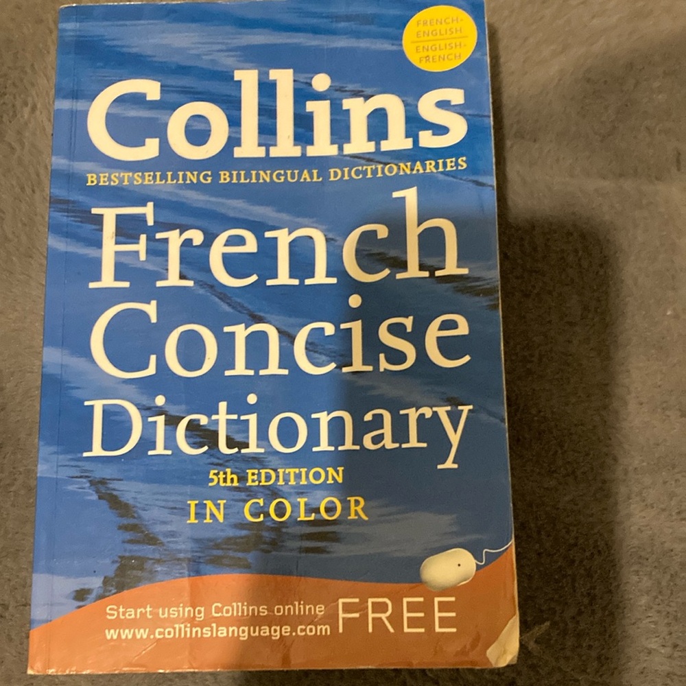 French dictionary